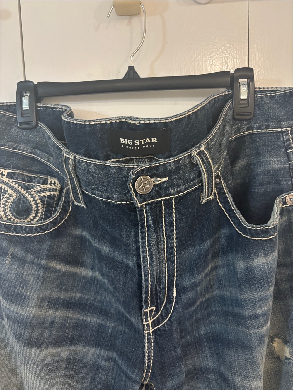 Big Star Pioneer Bootcut Jeans 38x36 38L